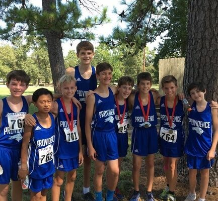 Providence Cross Country Team Photo