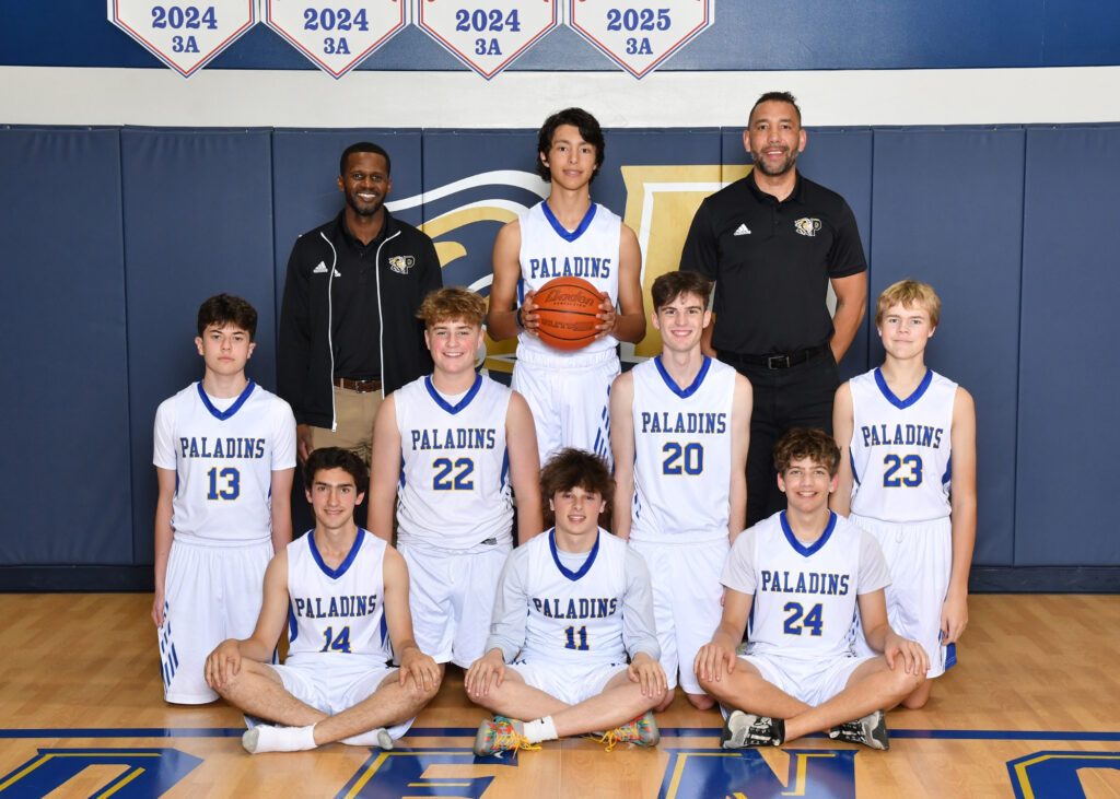 Providence Classical School 2025-2026 Junior Varsity Boys Basketball Team