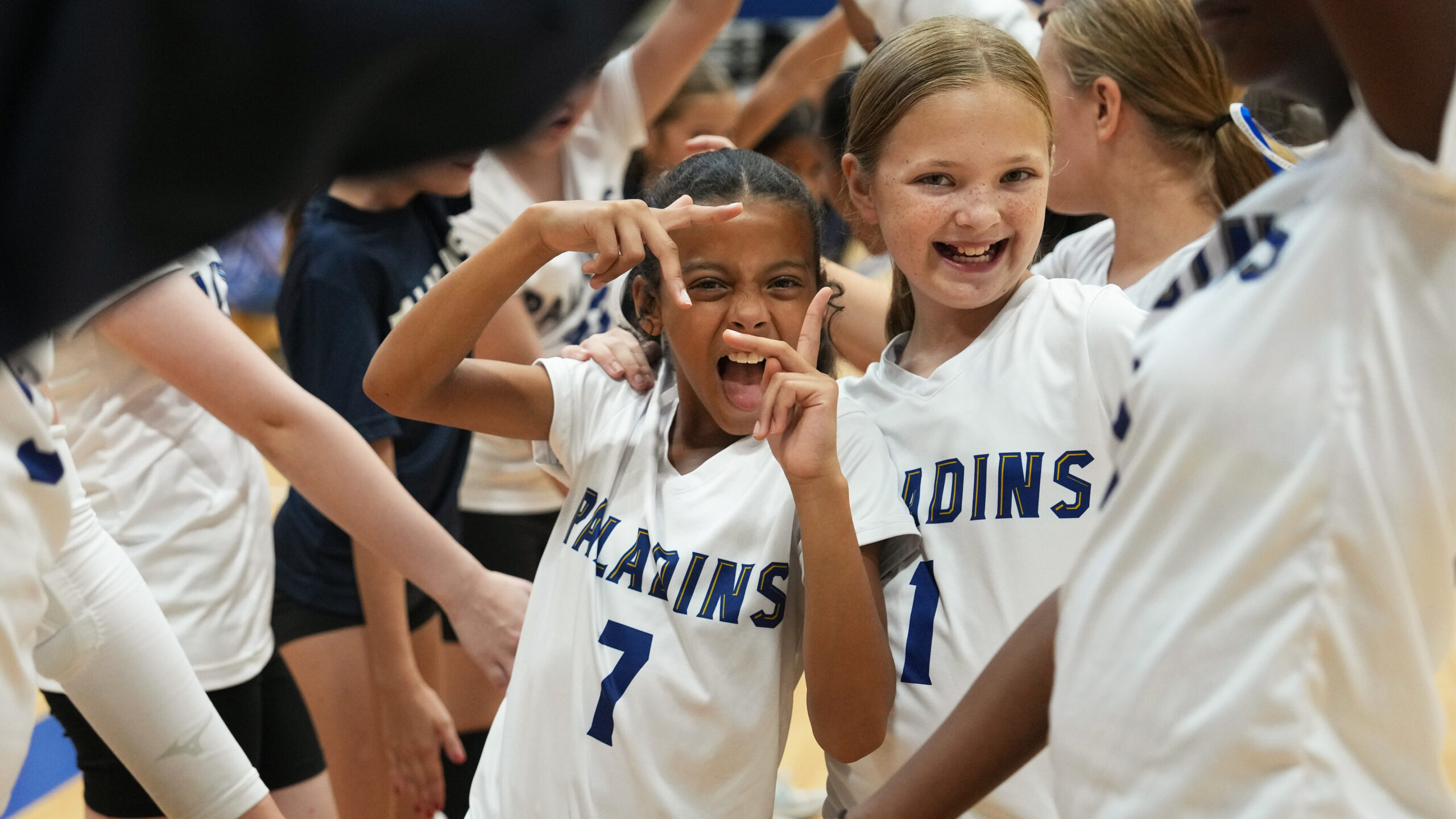 Providence Classical School Middle School Volleyball cute pic