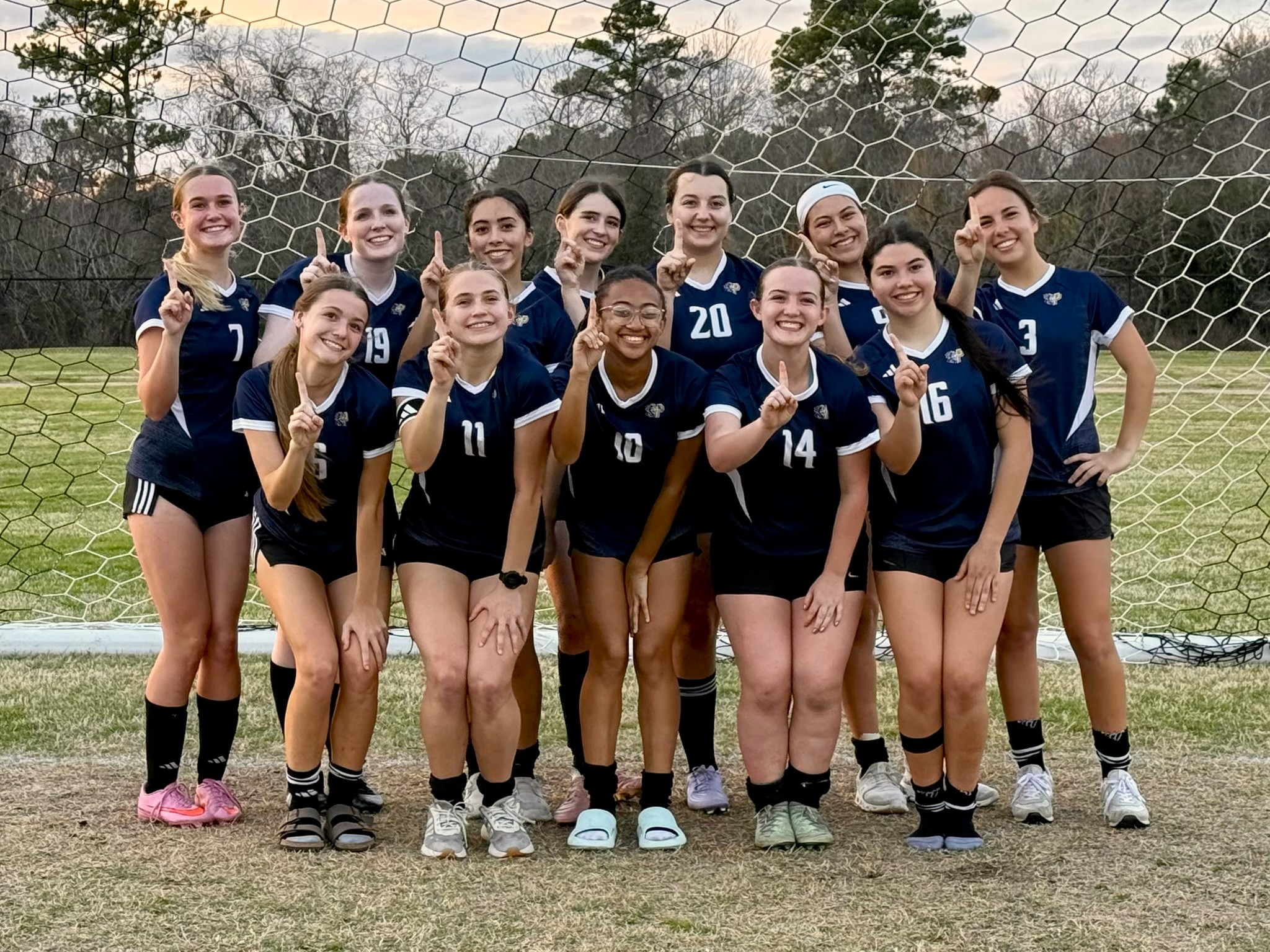 Providence Classical School Varsity Girls Soccer District Champions