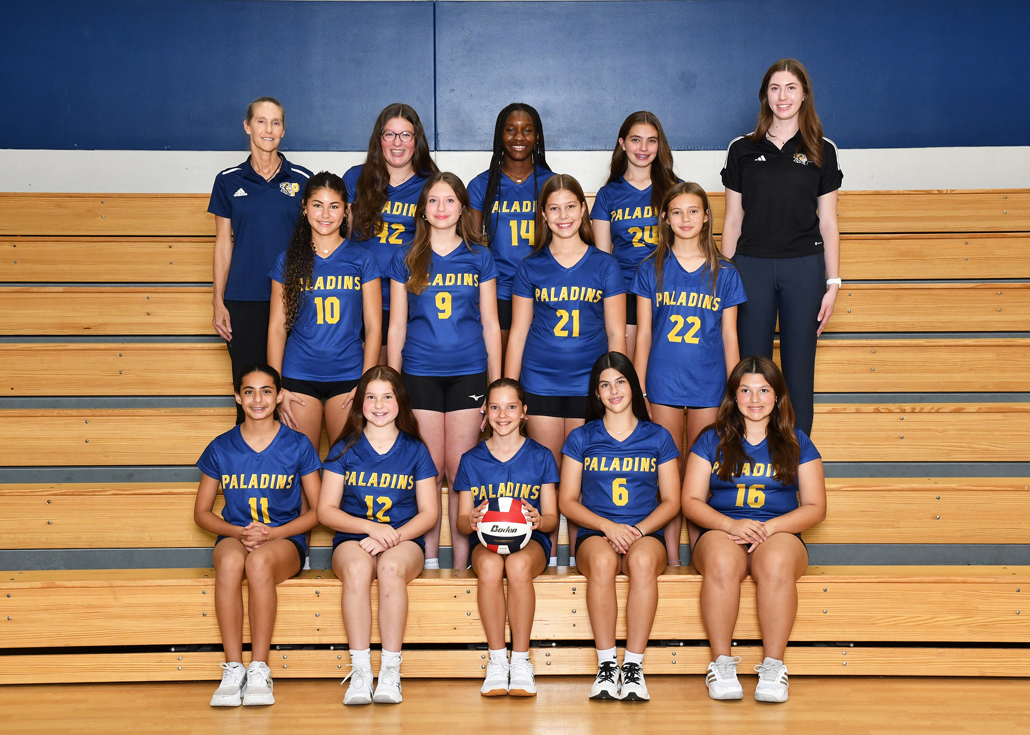 Providence Classical School Middle School A Team Volleyball Team 2025